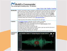 Tablet Screenshot of multiex.xentax.com